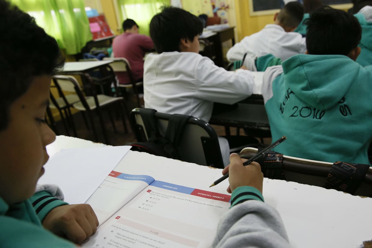 Los más chicos deberán responder sobre Lengua y Matemática