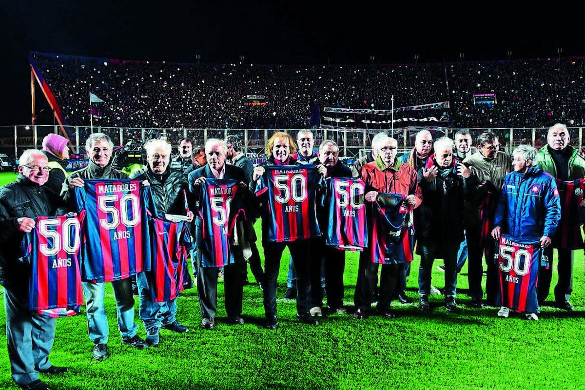 Los matadores de San Lorenzo, 50 años despues en el nuevo Gasómetro