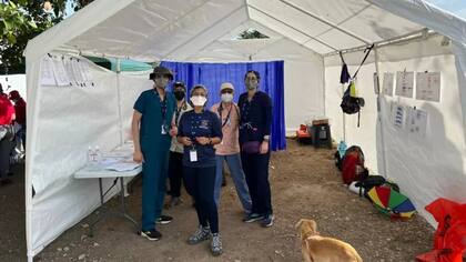 Los médicos atendieron a 520 pacientes durante una semana en el operativo en el Darién