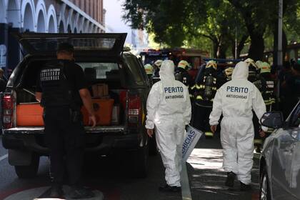 Los médicos del SAME derivaron a dos afectados al Hospital Argerich
