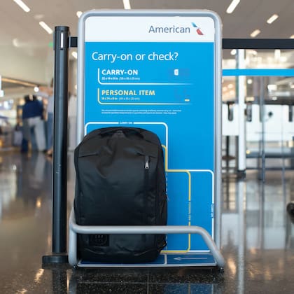 Los medidores de equipaje de mano ahora se encontrarán en los vestíbulos de los aeropuertos