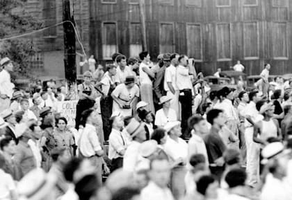 Los medios hablaban de un carnaval de sadismo en la muchedumbre que se congregó para ver la ejecución (Foto: Getty Images)