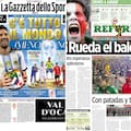 Los medios y el Mundial: la triste tapa de un diario italiano por la tercera ausencia seguida de la Azzurra