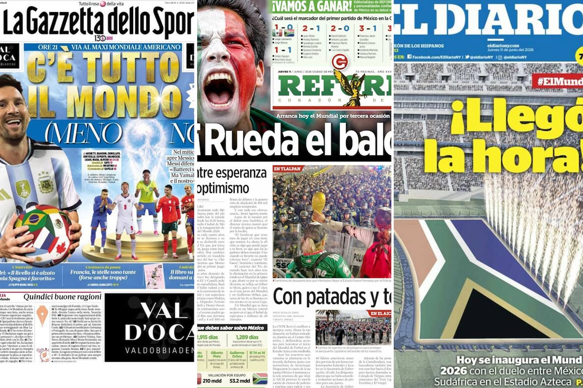 Los medios y el Mundial: la triste tapa por un seleccionado grande que volvió a quedarse afuera.