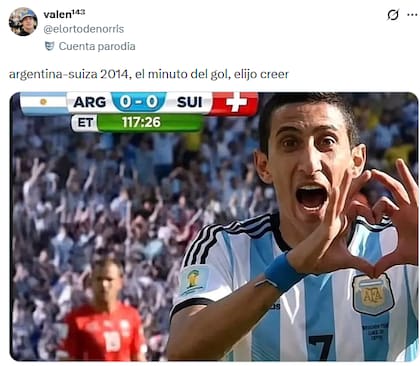 Los mejores memes de Argentina vs. Suiza