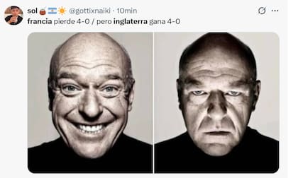 Los mejores memes de Inglaterra vs. Francia
