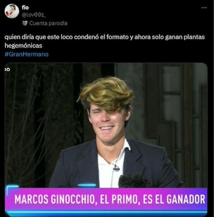 Los mejores memes de la consagración de Tato en Gran Hermano
