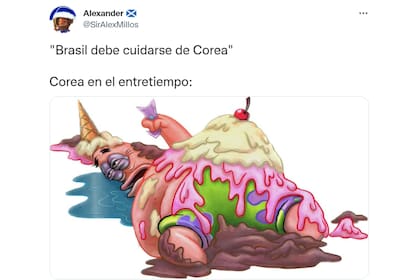 Los mejores memes de la goleada de Brasil a Corea