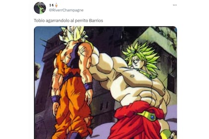 Los mejores memes de la pelea entre Tobio y “Perrito” Barrios en Huracán vs. San Lorenzo