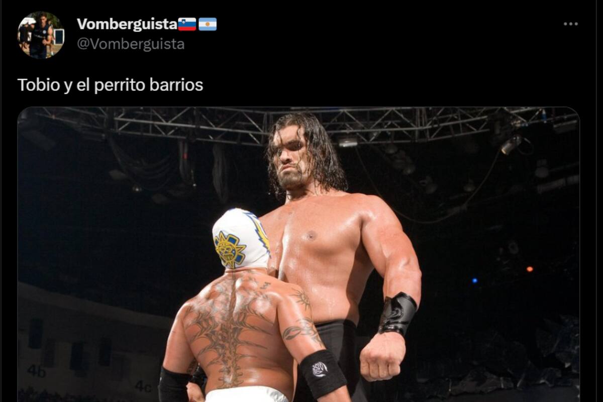 Los mejores memes de la pelea entre Tobio y “Perrito” Barrios en Huracán vs. San Lorenzo