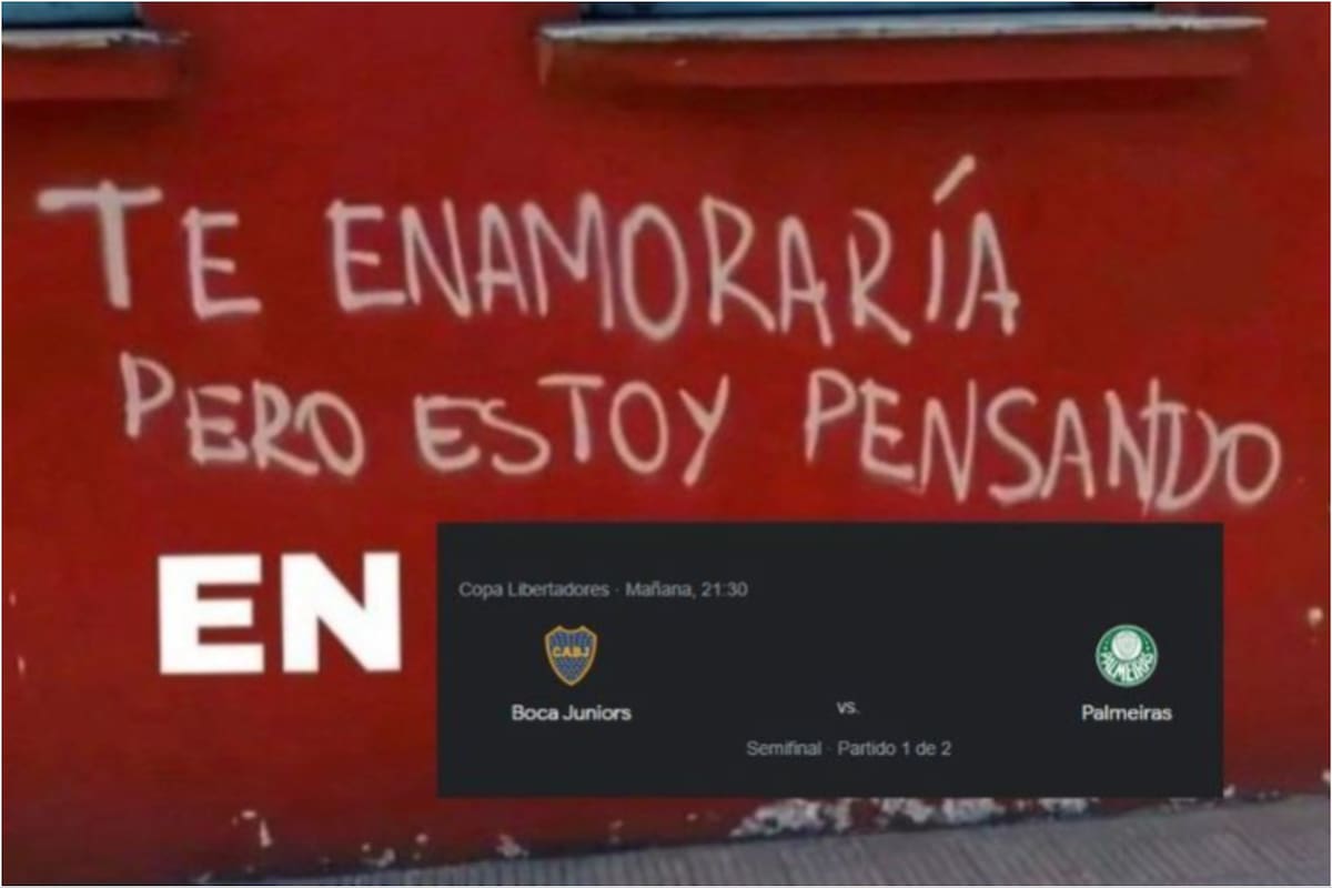 Los mejores memes de la semifinal entre Boca y Palmeiras