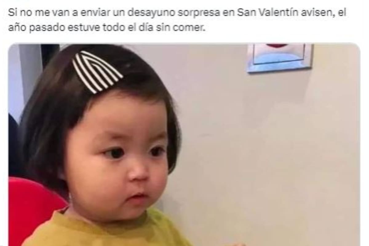 Los mejores memes de San Valentín. Captura: X