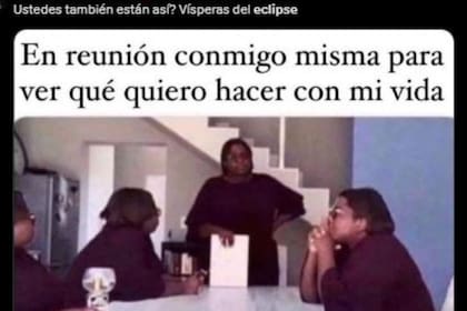 Los mejores memes del Eclipse (Captura: X)