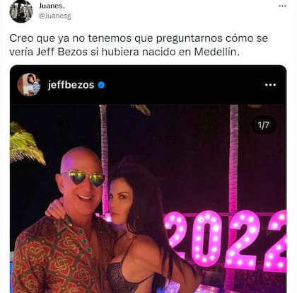 Los mejores memes del excéntrico look de Año Nuevo de Jeff Bezos