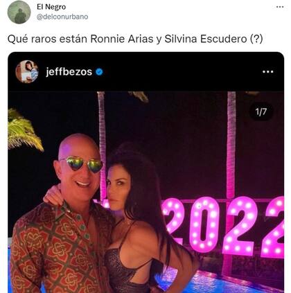 Los mejores memes del excéntrico look de Año Nuevo de Jeff Bezos