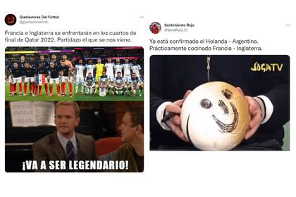 Los mejores memes del Inglaterra vs. Francia