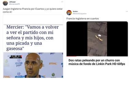 Los mejores memes del Inglaterra vs. Francia