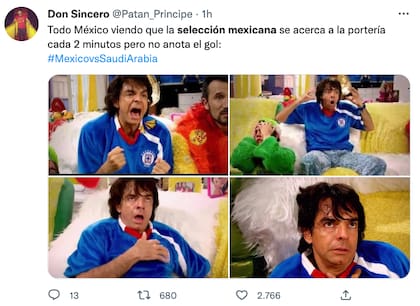 Los mejores memes del partido de México Vs. Arabia Saudita