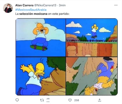 Los mejores memes del partido de México Vs. Arabia Saudita