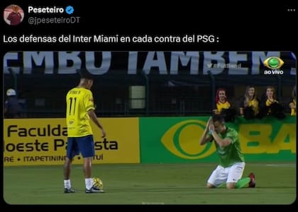 Los mejores memes del partido entre Inter Miami y PSG