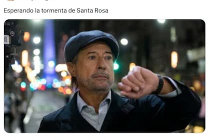 Los mejores memes en X sobre la tormenta de Santa Rosa