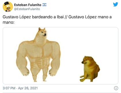 Los mejores memes por el cruce entre Gustavo López e Ibai Llanos