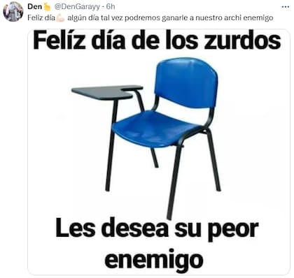 Los mejores memes por el Día del Zurdo