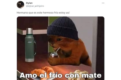 Los mejores memes por el frío que no afloja en el AMBA