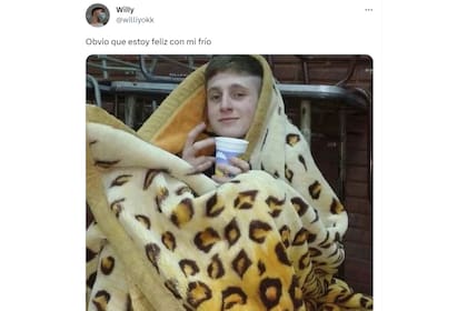 Los mejores memes por el frío que no afloja en el AMBA
