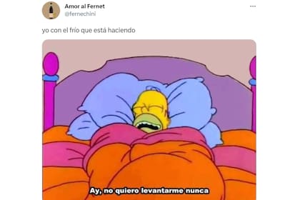 Los mejores memes por el frío que no afloja en el AMBA