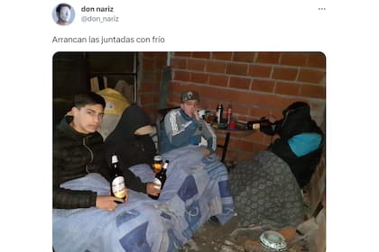 Los mejores memes por el frío que no afloja en el AMBA