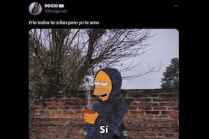 Los mejores memes por el frío que no afloja en el AMBA