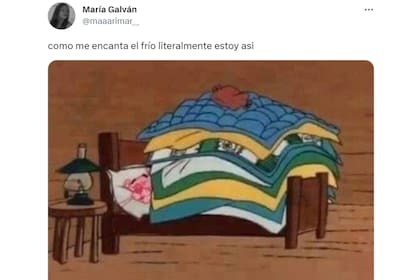 Los mejores memes por el frío que no afloja en el AMBA