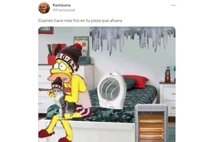 Los mejores memes por el frío que no afloja en el AMBA
