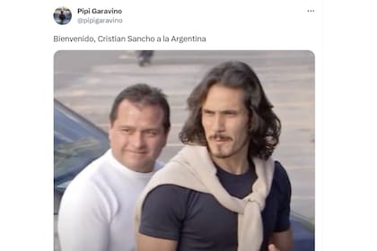 Los mejores memes por el parecido entre Cavani y Christian Sancho