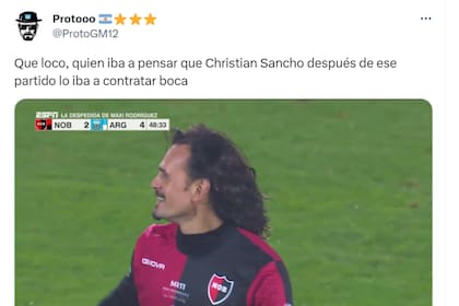Los mejores memes por el parecido entre Cavani y Christian Sancho