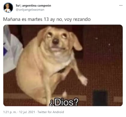 Los mejores memes por la llegada del martes 13.