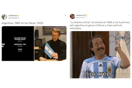 Los mejores memes por la nominación de Argentina, 1985 a los Oscar