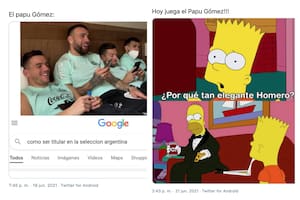 Los mejores memes por la posible titularidad del Papu Gómez en reemplazo de Messi
