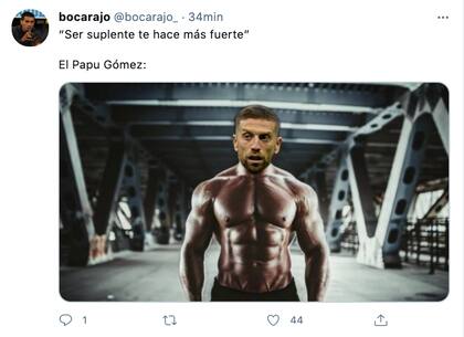 Los mejores memes por la posible titularidad del Papu Gómez en reemplazo de Messi