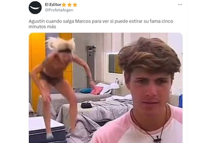 Los mejores memes por la reacción de Agustín cuando Marcos ganó Gran Hermano