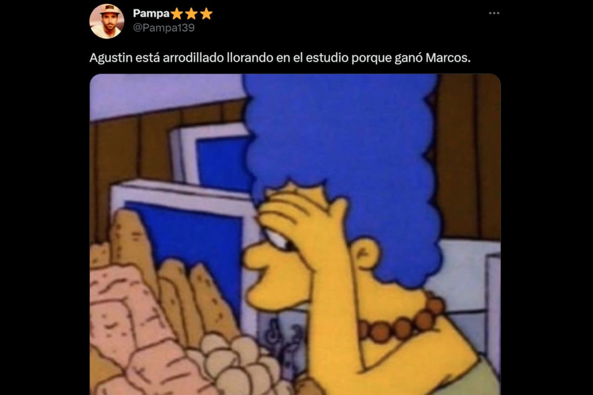 Los mejores memes por la reacción de Agustín cuando Marcos ganó Gran Hermano