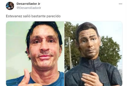 Los mejores memes por las estatuas de Messi, Dibu y Scaloni