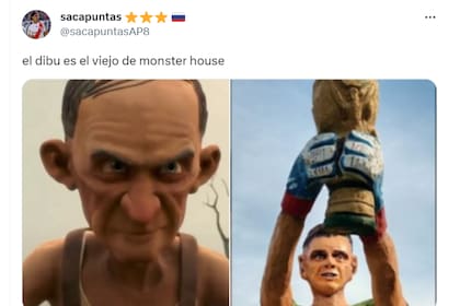 Los mejores memes por las estatuas de Messi, Dibu y Scaloni