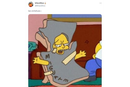 Los mejores memes por las estatuas de Messi, Dibu y Scaloni