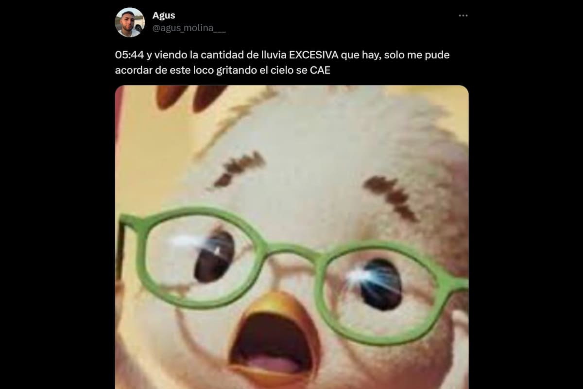 Los mejores memes por las lluvias y tormentas en el AMBA