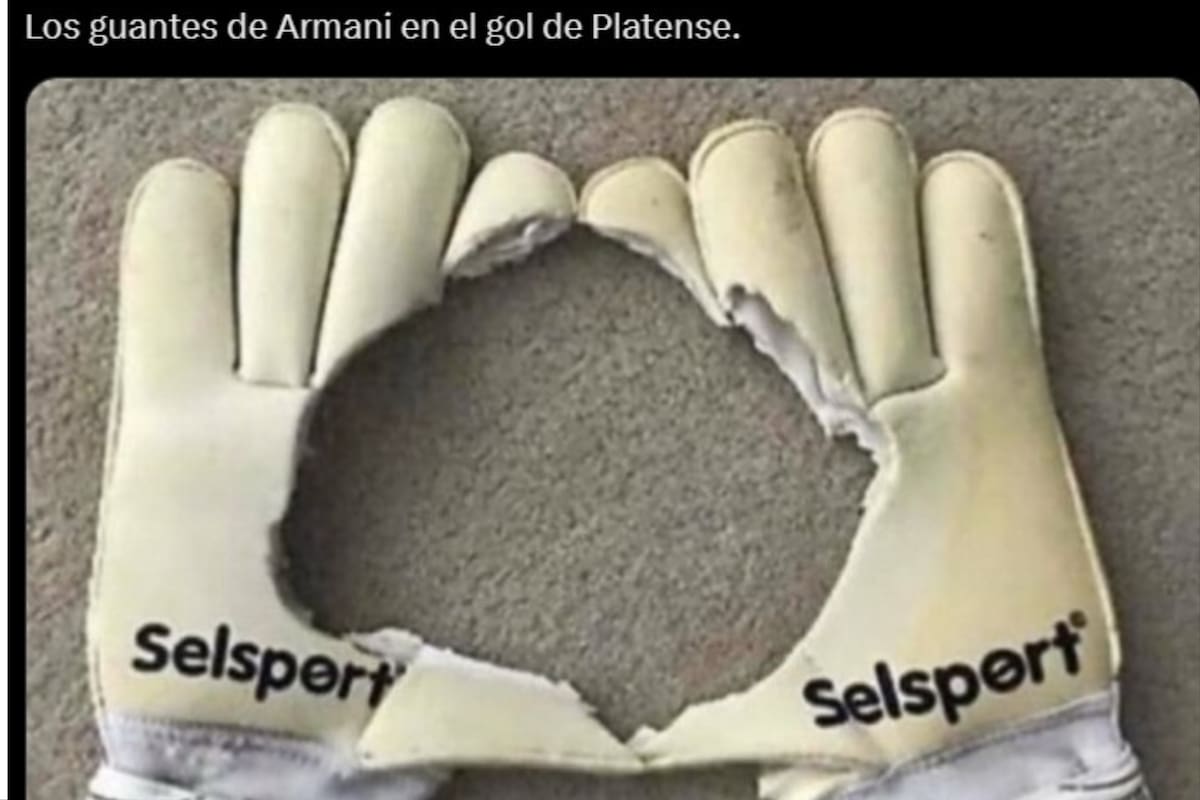 Los mejores memes sobre el error de Franco Armani contra Platense