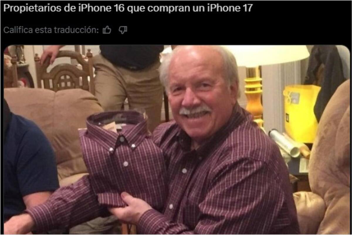 Los mejores memes sobre el lanzamiento del iPhone17