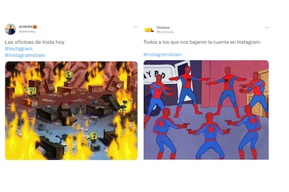 Los mejores memes sobre la caída de Instagram