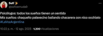 Los mejores memes sobre la chacarera de Nico Occhiato